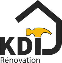 Logo KDI Rénovation, client Ah_Comdesign