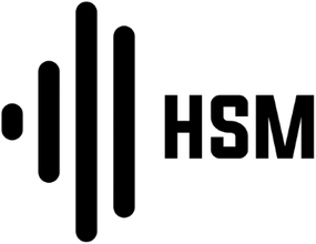 Logo HSM, client Ah_Comdesign